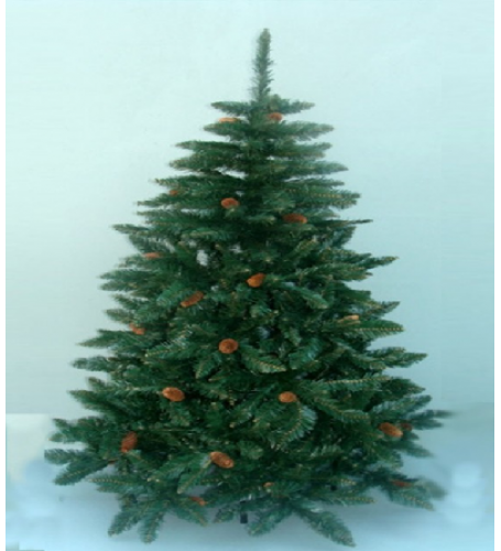 2.4 METER NEEDLE PINE TREE (WITH PINECONES) 